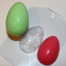 Форма для мыла Яйцо Цветочный орнамент